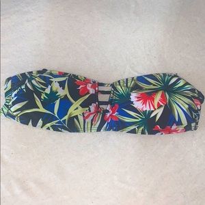 Hawaiian Strapless Bikini Top